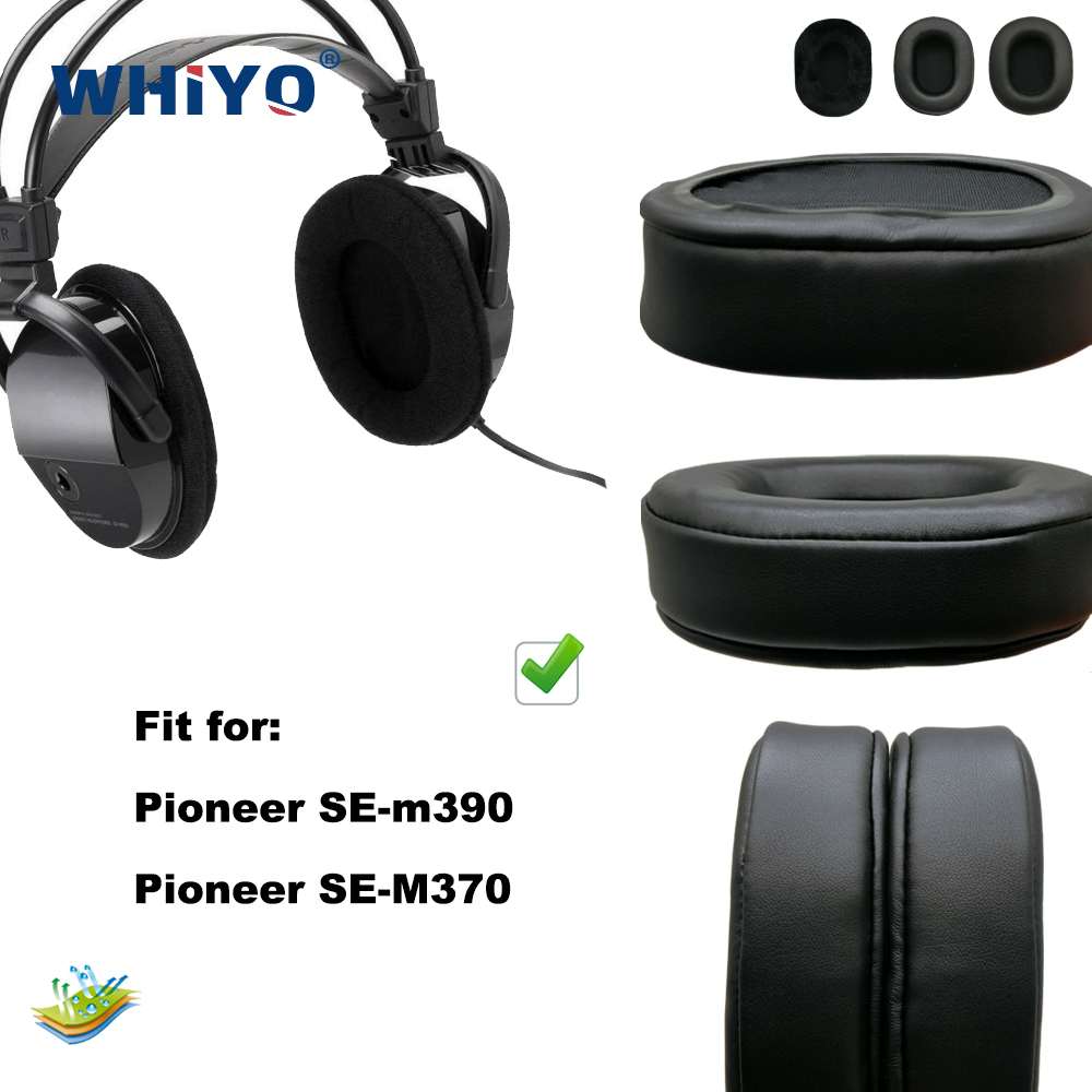 Velvet Cushion Cover - Vervanging Oorkussens Voor Pioneer SE-M390 SE-M370
