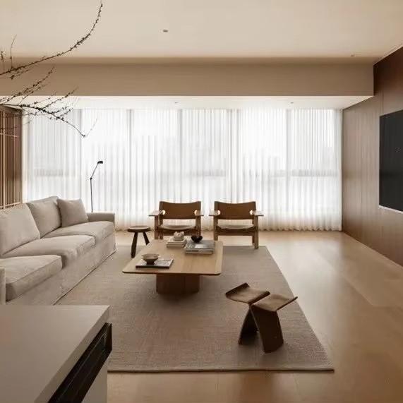Interior Design And Construction - Sanhai Japanse stijl interieurontwerp vloerplan Roomstyler