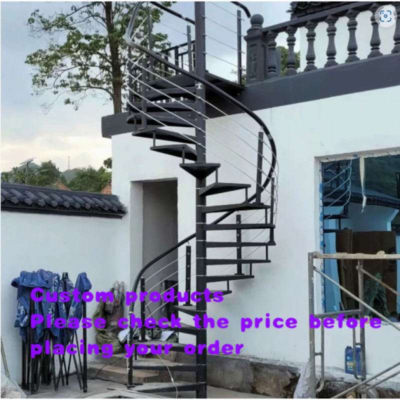 Interior Design Apartment - Moderne design metalen trappen, hete aanbieding,