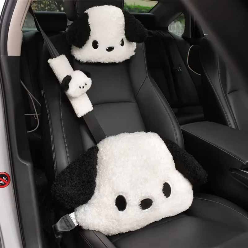 Interior Design Whimsical - Cartoon auto pluche lendenkussen hoofdsteunen vaste