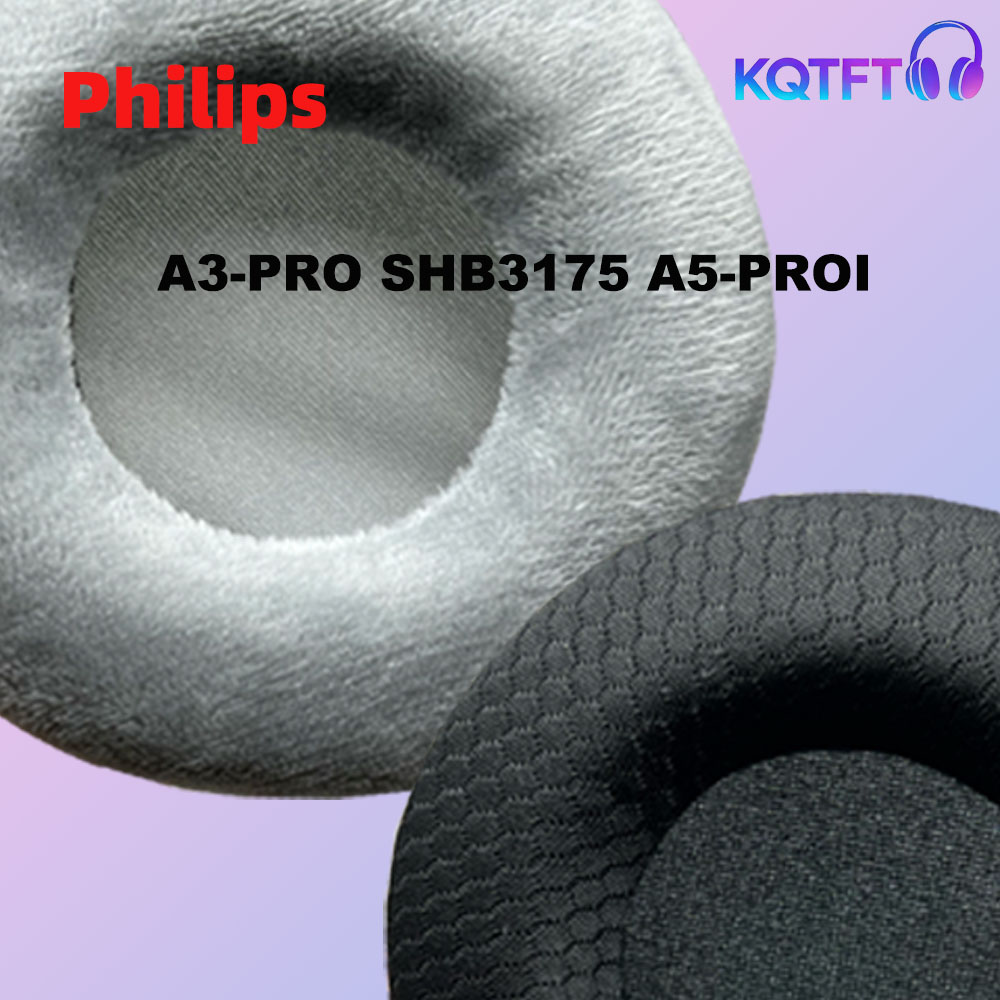Velvet Cushion Cover - Vervangende oorkussens voor Philips A3-PRO SHB3175