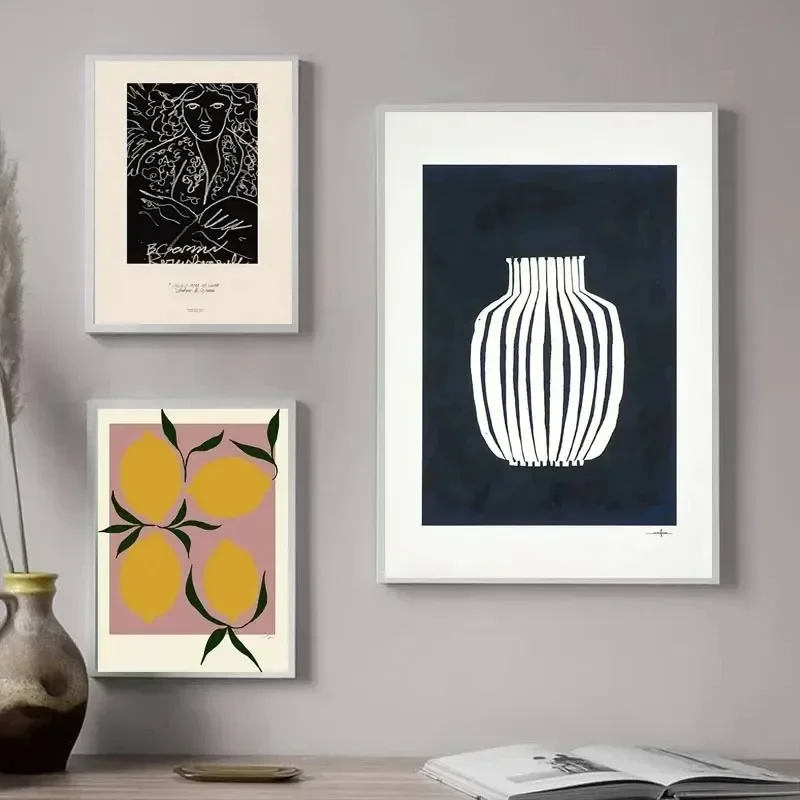 Interior Design Apartment - Nordic Diamond Painting Muurfoto's Abstract Minimalisme