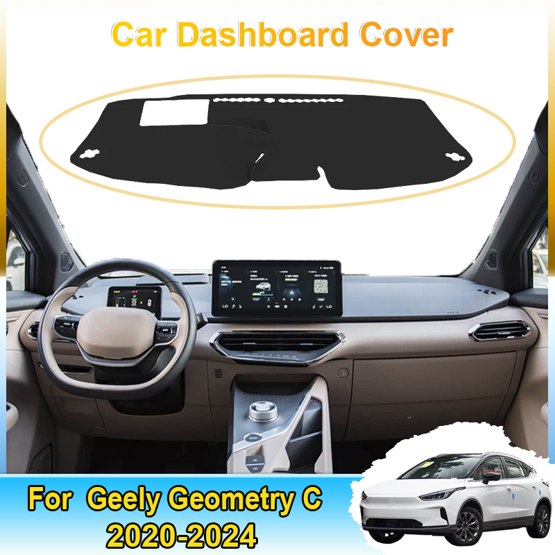 Velvet Cushion Cover - Auto Dashmat Tapijt Pads Voor Geely