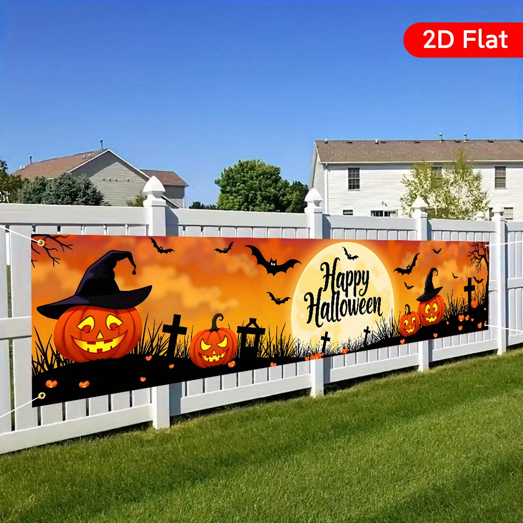 1-delige Halloween-tuinbanner  - Interior Design Years Of School recensie en prijs
