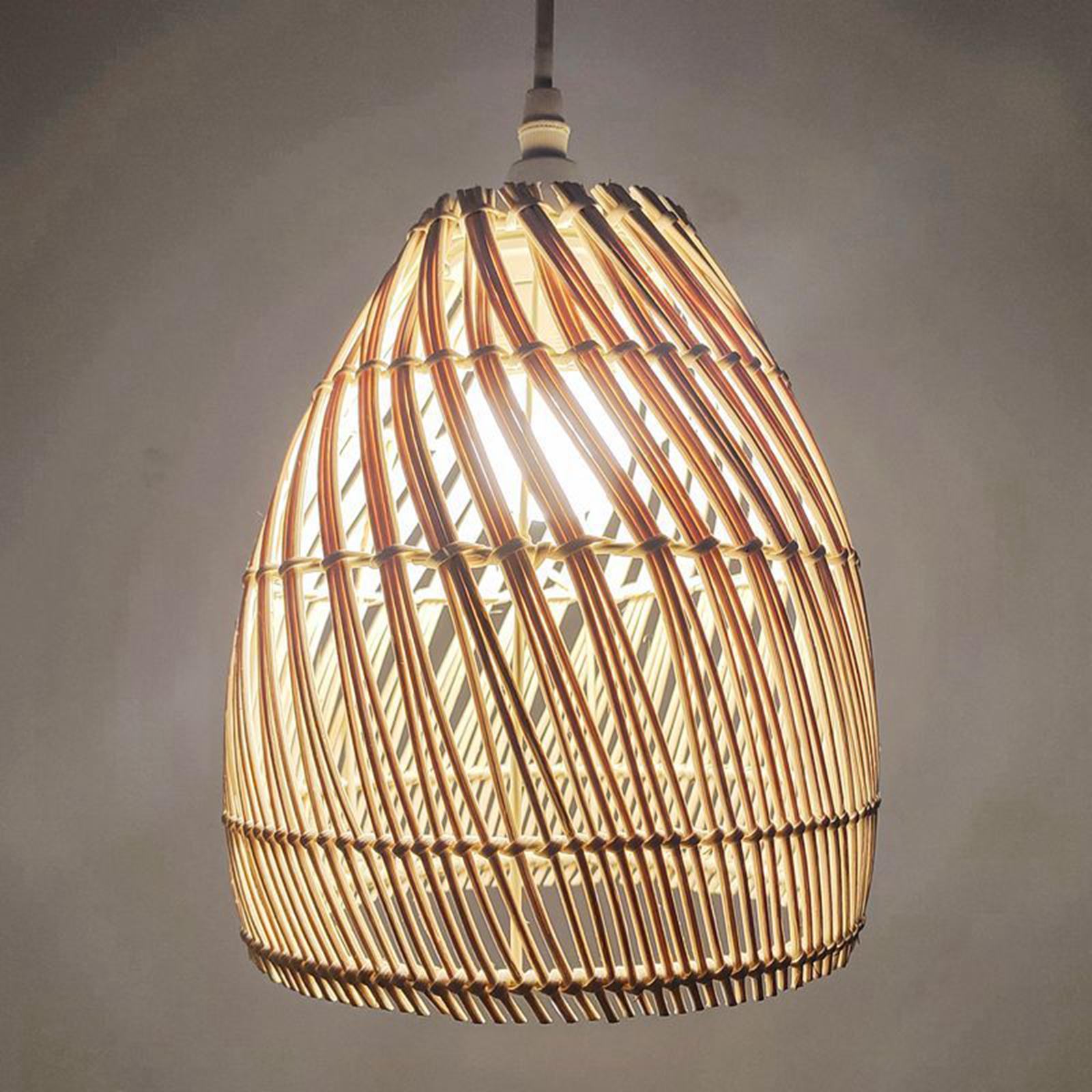 Lampenkap voor plafondhanglamp - Wicker Pendant Shade recensie en prijs
