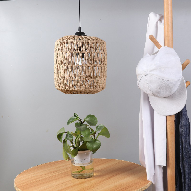 1Pc Handgeweven Lampenkap Rota - Wicker Pendant Shade recensie en prijs