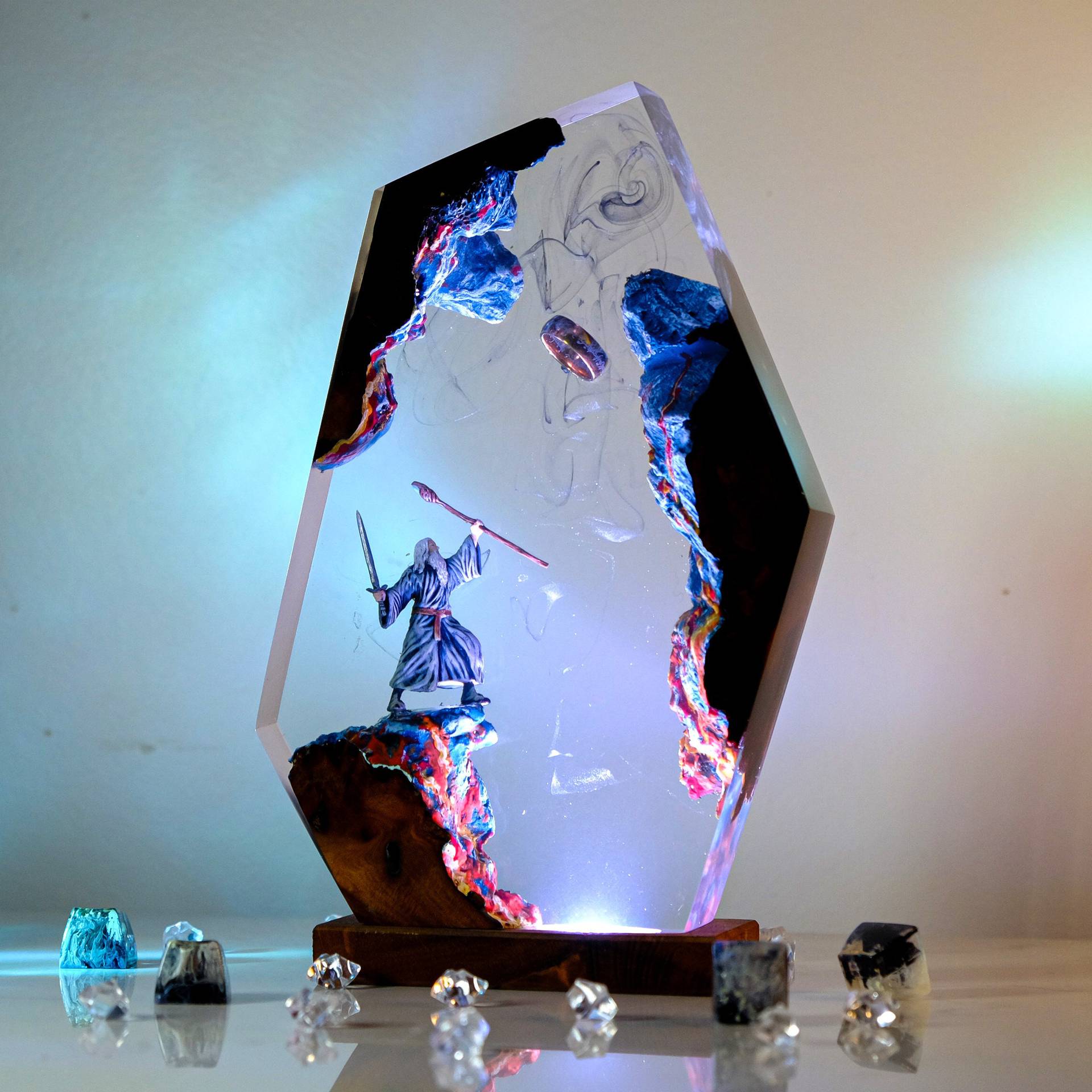 Filmscène Figuur Tafel Resin L - Interior Design House recensie en prijs