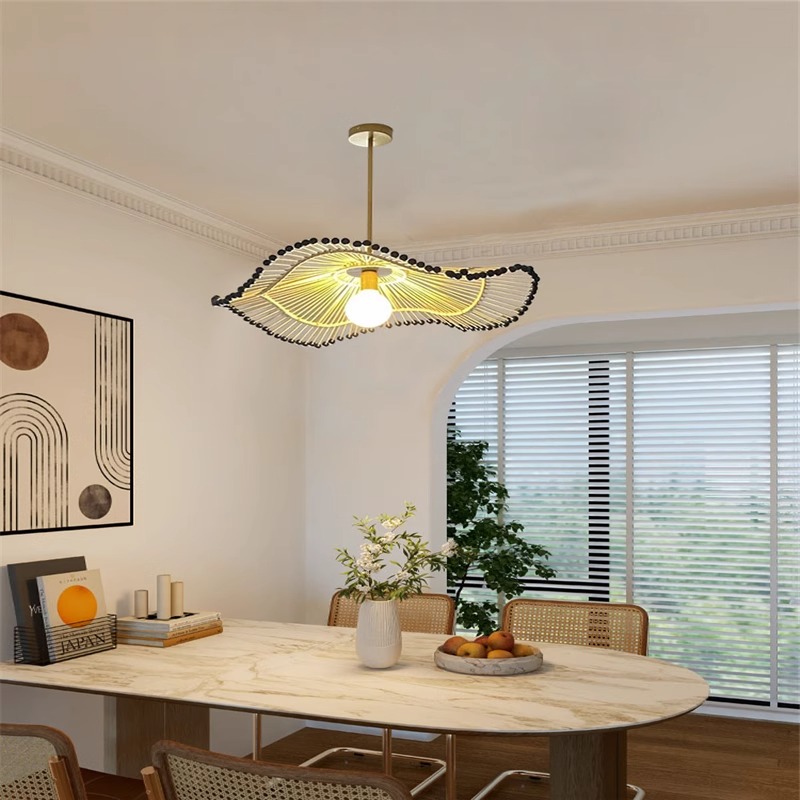 Zuidoost-Azië handgeweven hand - Wicker Pendant Shade recensie en prijs