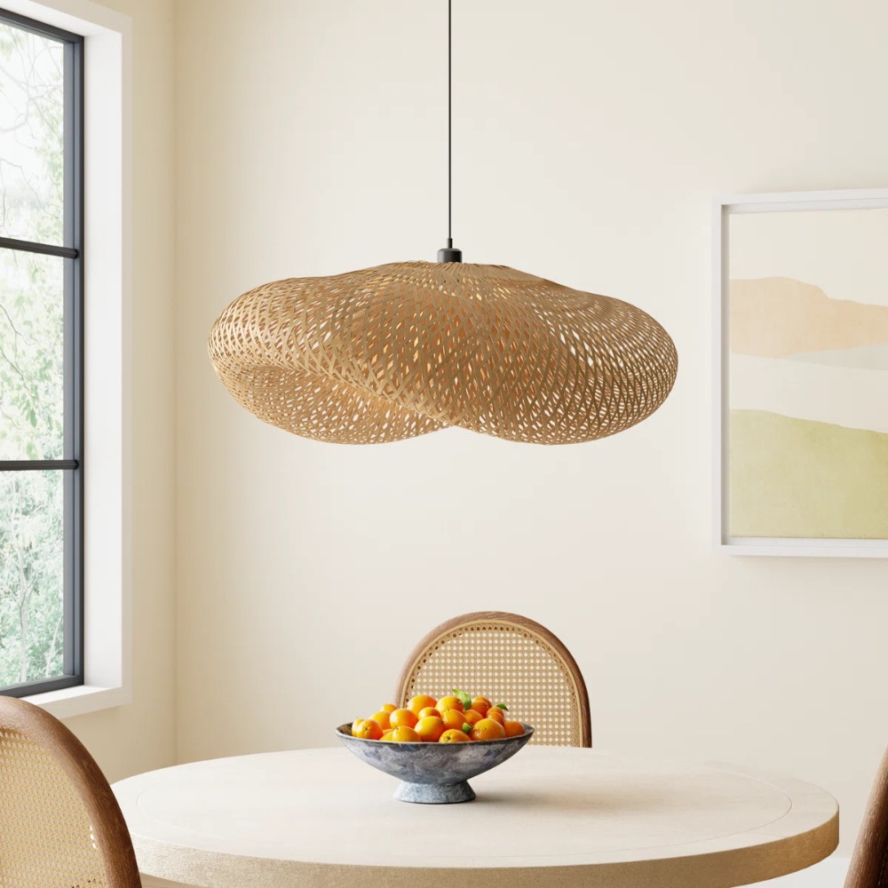 40/50/60 Cm E26/E27 Rieten Gew - Wicker Pendant Shade recensie en prijs