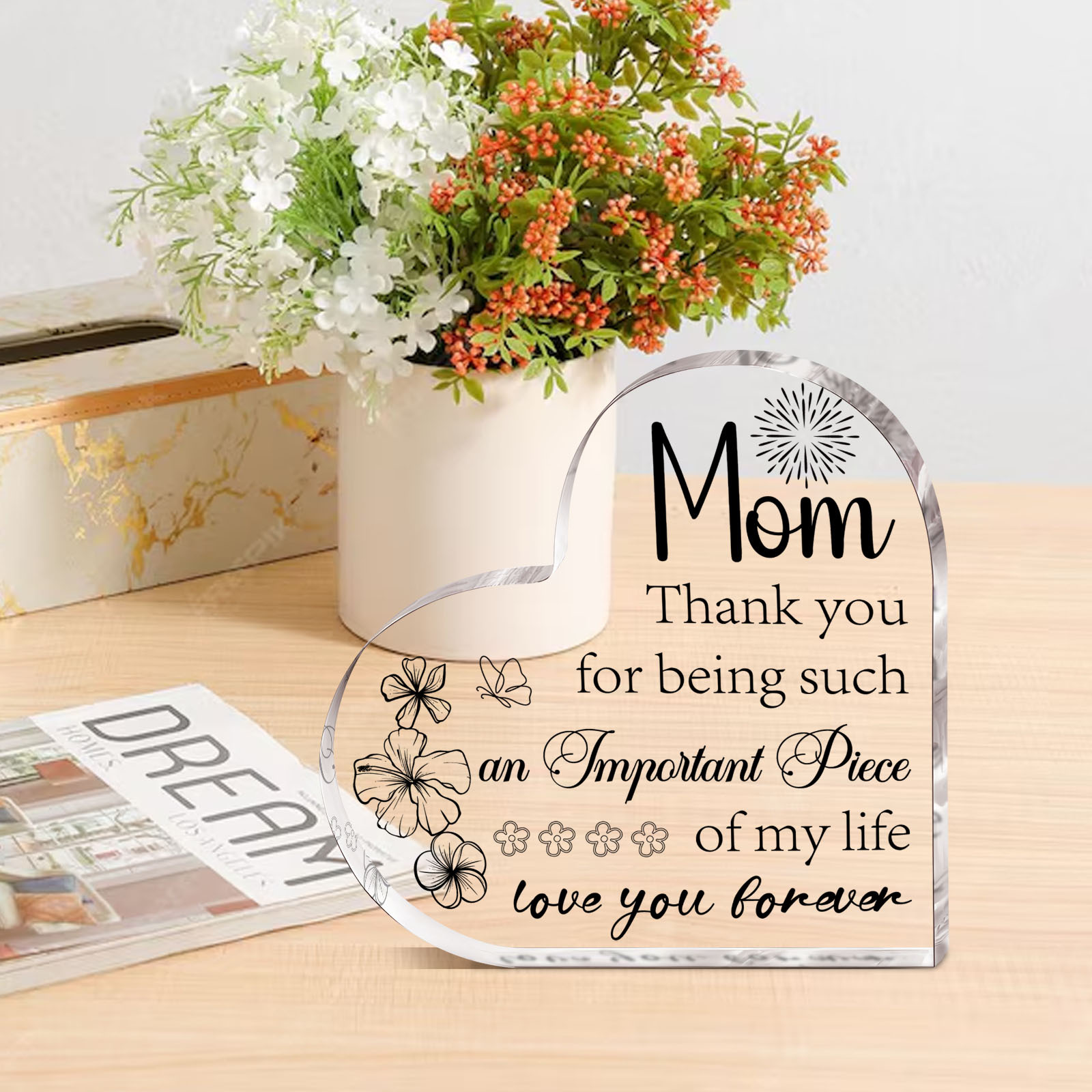 CIFBUY Acryl Wall Art Decor Bl - Interior Design Years Of School recensie en prijs